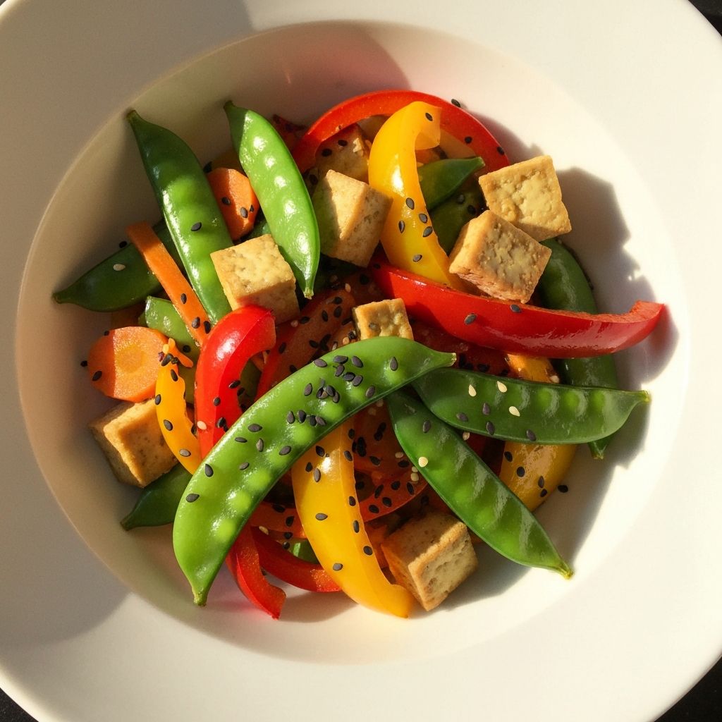 Veggie Stir Fry & Tofu